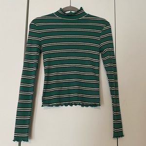 Dynamite Ribbed Turtleneck